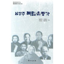 남양주 독립운동가, 경인문화사, 윤종일,임병규,민경조,황준연 공저