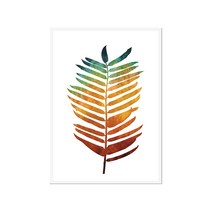 더윤 북유럽 캔버스액자 BOT0043, 메탈화이트
