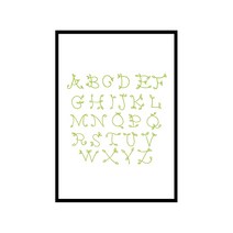 더윤 북유럽 캔버스액자 BOT0041, 메탈블랙