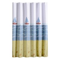 마켓감성 방수샤워커튼 타입1 100 x 200 cm, 1개