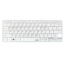 파인피아 삼성 노트북용 문자인쇄 키스킨 SS28-A번 NT901X3N/NT900X3I/NT900X3T, 화이트, 1개