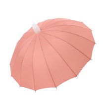 크레바스 우산케이스 일체형 우산 핑크, 1개