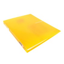 알파 비비드 컬러칩 O링바인더 A4 3공 2cm, 노랑, 1개