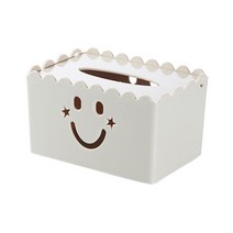 블럭마트 스마일 사각 티슈케이스 랜덤 발송, 1개
