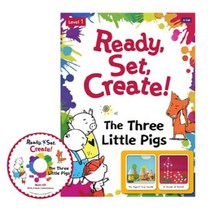 Ready Set Create! Level. 1: The Three Little Pigs, AList