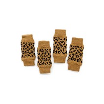댕댕이 반려동물 코튼 무릎보호 양말, 표범