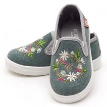 마미트리 여아용 R메리엠꽃 단화