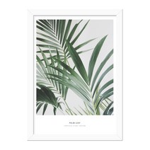 씽크어스 보타니컬 프레임 사진 08 팜리프H, WHITE