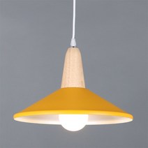 샛별하우스 지마 1등 펜던트조명, 옐로우