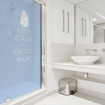 디자인수풀 북유럽 스타일 샤워 윈도우 시트지, SW647