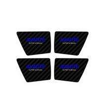엑스원 LED 카본스타일 도어캐치 4p 아반떼AD, 블루