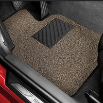 GMZMOTORS 코리아탑 코일카매트 일반형 분리형 브라운, 현대, 아반떼MD