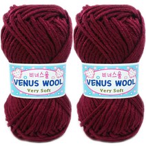 행복뜨기 비너스울 뜨개실 2p, 73 와인