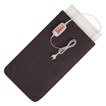 AMC 황토 쑥 참숯 전기 찜질기 블랙퀼팅, NTB-600