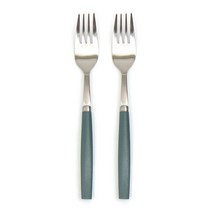 라온누리 퍼펙트그립 양식기 디너포크, 카키, 2개