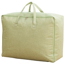 하늬통상 린넨 방수 이불정리함 특대형, 그린, 1개