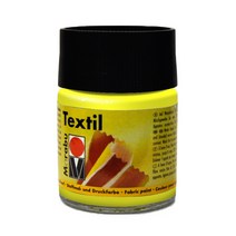 마라부 텍스타일 물감 020 Lemon, 50ml, 1색