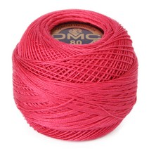 DMC 19번사 80 태팅 자수 레이스실, 601번, 90m, 1개