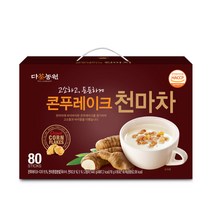 다농원 콘프레이크 천마차, 18g, 80개