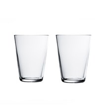 이딸라 가르티오 텀블러 컵 400ml, 2개입, 투명