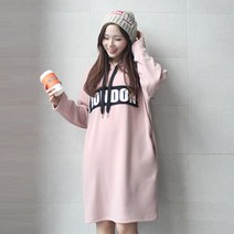 팡팡샵 T 긴 런던후드 원피스