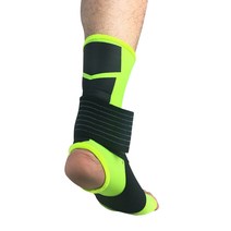 라이프포인트 강력밴드 부착 발목 보호대 그린 L, 1개