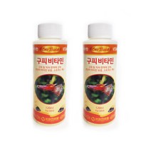 원터치 구피비타민 수족관 약품, 120ml, 2개입