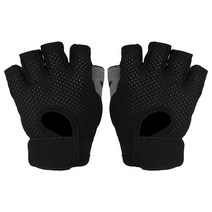 앤티스 통기성 휘트니스 장갑, 블랙