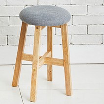 에코DIY 헬리콘 원형 스툴, 그레이