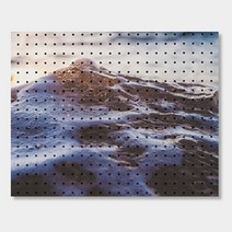 앤비커머스 인테리어 타공판 600 x 500 mm, 1세트, 물살