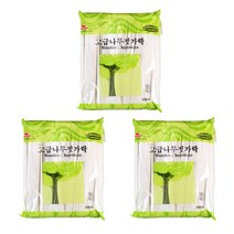 블룸엣홈 일회용 자작나무 젓가락 종이, 100개입, 3개