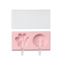 YN 실리콘 다양한모양 샤베트 몰드 YN02, 혼합 색상, 1개
