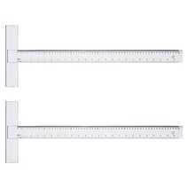 블루마토 플라스틱 T자 60cm TSP002, 혼합 색상, 2개입