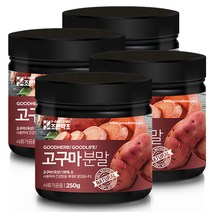 조은약초 고구마분말, 250g, 4개