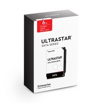 WD 웨스턴디지털 Ultrastar DC HC310 HC320 HDD, 6TB