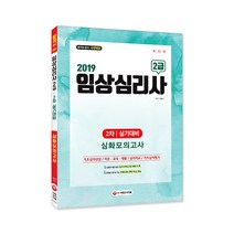 임상심리사 2급 2차 실기대비 심화모의고사(2019):심층 이론분석 변형문제를 통한 실전시험 대비, 시대고시기획, 이용석 편저