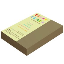 종이문화 양면색상지 뉴씨플레인 16절 No.57 황회, 280매