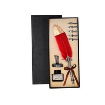 신원 선물용 깃털펜 세트, 0.5mm, A-11