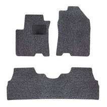 순수카매트 코일 일반형 그레이블랙 현대, 코나 전기차(3p)