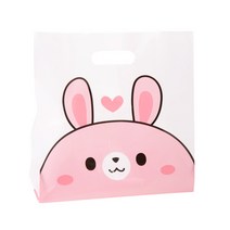 봄91 조이풀 HD 비닐백 래빗 26 x 12 x 35 cm, 100개입, 1개