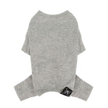 퍼피엔젤 MAC 커버롤 TM 반려견옷 PA-OR211, 95 Gray