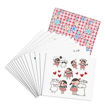 디자인매드 답례품용 캐릭터 인쇄소 스티커, 랜덤 발송, 5개