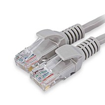 칼론 CAT5 10M 랜선 랜케이블, 그레이, 1개