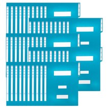 드림산업 정보화일 10p, 파랑, 5개