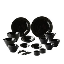 아토 4인조 홈세트 25p, 코발트, 공기 4p + 대접 4p + 찬기 소 2p +찬기 중 2p + 찬기 대 + 원형7인치 접시 + 원형8인치 접시 + 소스볼 2p + 소면기 4p + 수저받침 4p