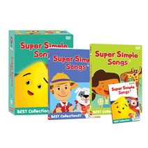 NEW Super Simple Songs 베스트 Collection DVD   오디오CD 16종세트 가사집포함, 16CD