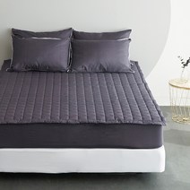 라뽐므 미라벨 누빔패드, 차콜 그레이