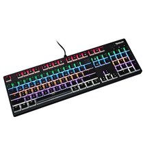 리줌 푸딩키캡 LED 무접점 광축 게이밍 키보드, RK301, 블랙, 일반형