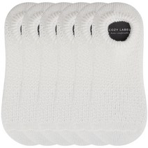 코지라벨 여성용 니트 짜임 페이크 삭스 6족