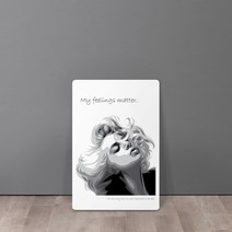 리센트 액자 테이블 S, 느낌